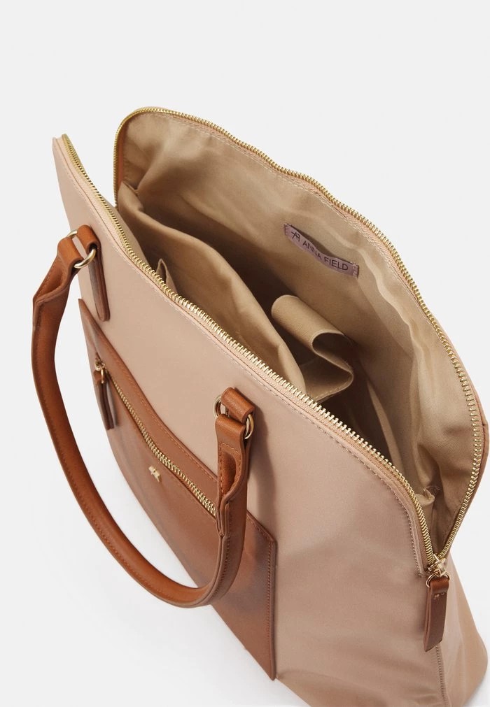 Sacs ANNA FIELD Anna Field Laptop Bag Beige Femme | DWK-3554871